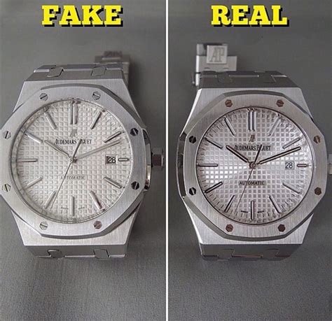 back audemars piguet royal oak fake vs real|false audemars piguet sighting.